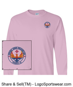 Gildan Adult Ultra Cotton Long Sleeve T-Shirt  Design Zoom